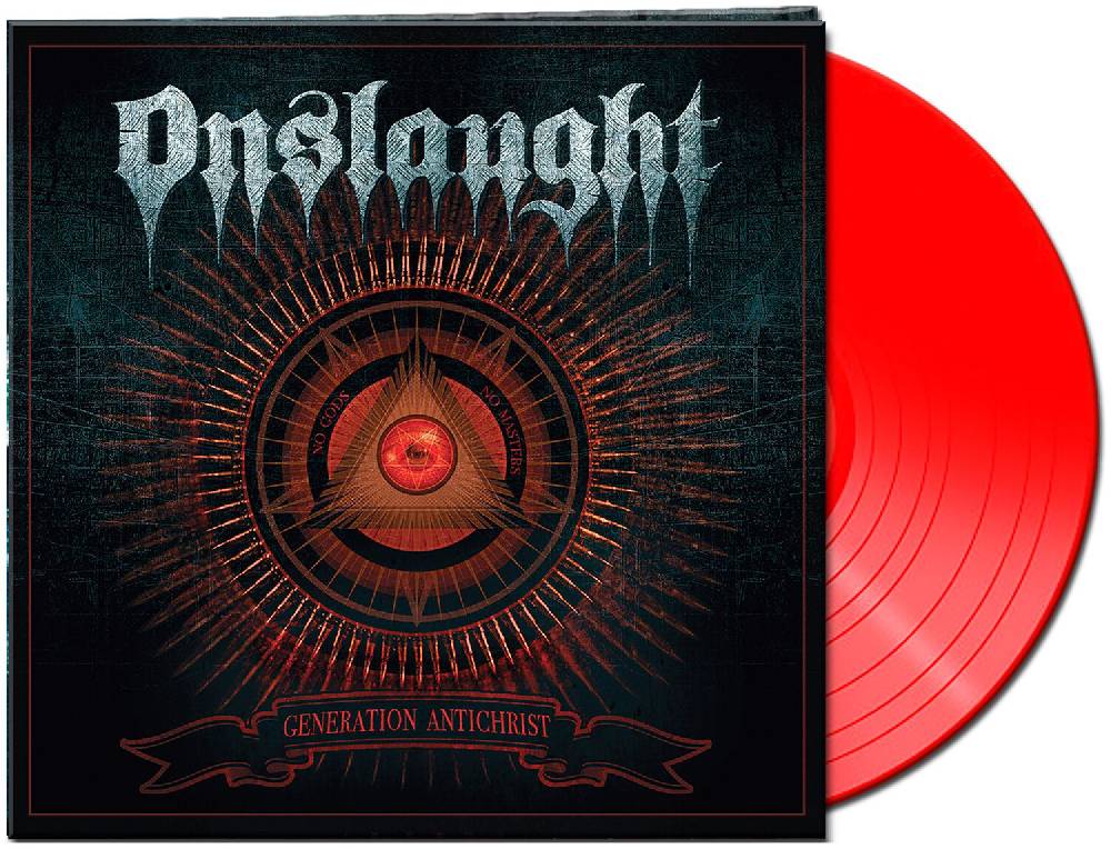 EMP "Generation Antichrist" LP rot von Onslaught
