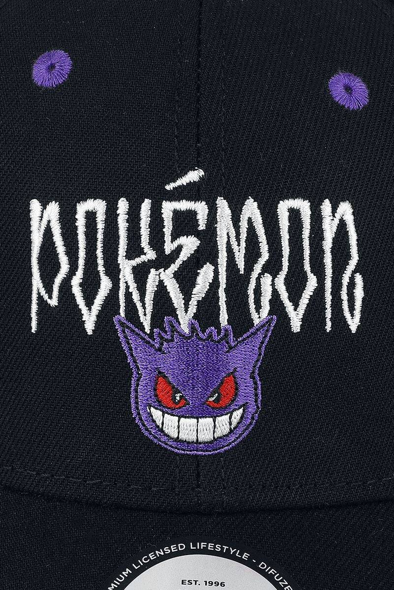 EMP "Gengar" Cap Schwarz Von Pokémon