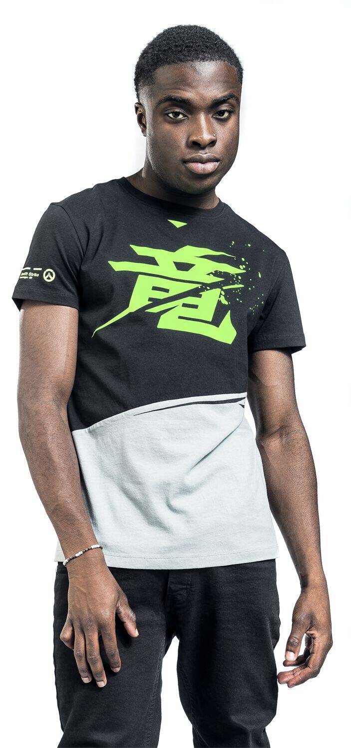 EMP "Genji" T-Shirt Schwarz/grau Von Overwatch