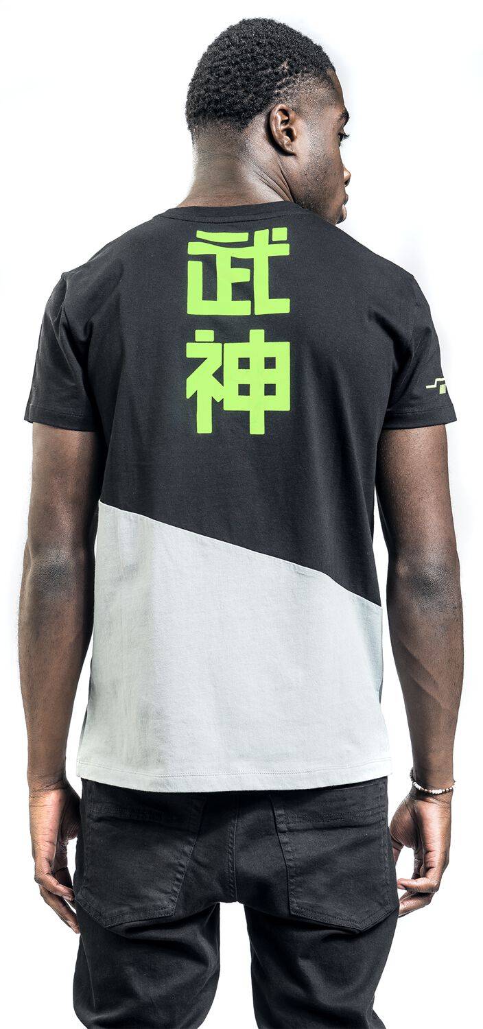 EMP "Genji" T-Shirt Schwarz/grau Von Overwatch