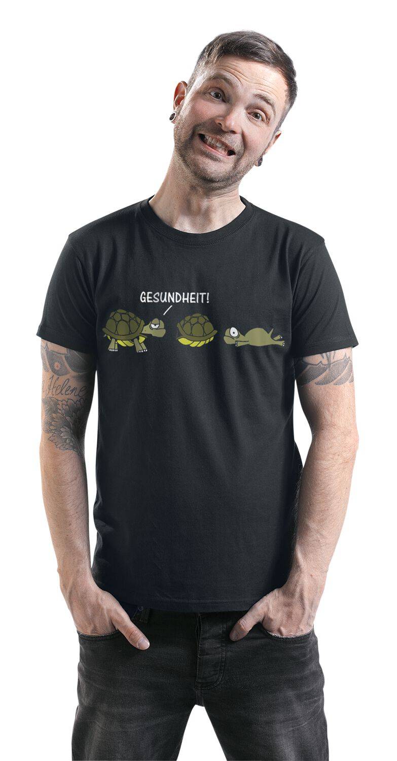 EMP "Gesundheit!" T-Shirt Schwarz Von Tierisch