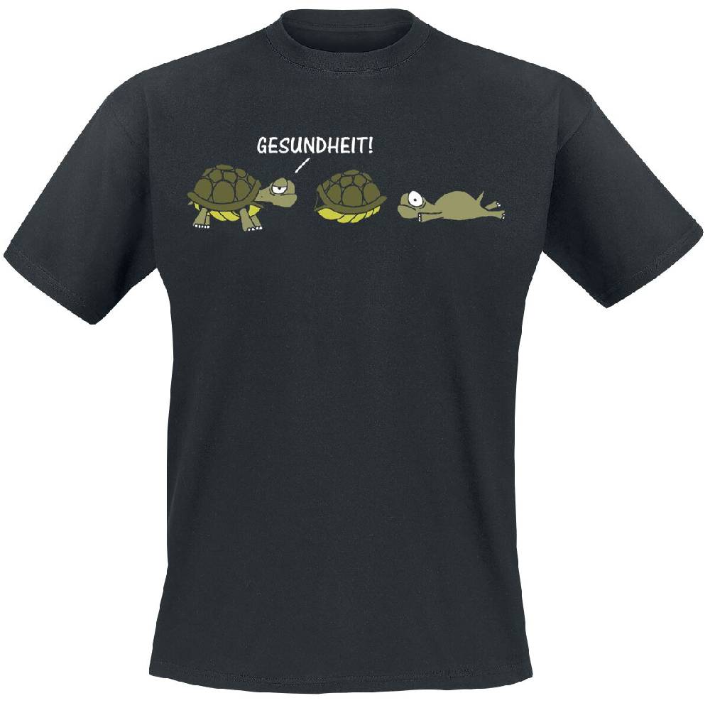 EMP "Gesundheit!" T-Shirt schwarz von Tierisch