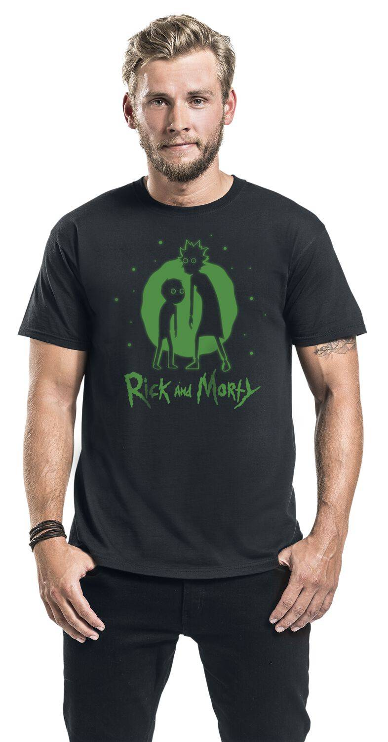 EMP "Ghost" T-Shirt Schwarz Von Rick And Morty