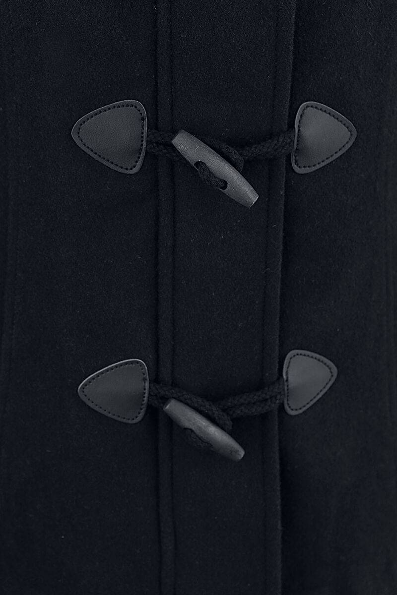 EMP "Girls Duffle Coat" Parka Schwarz Von Brandit