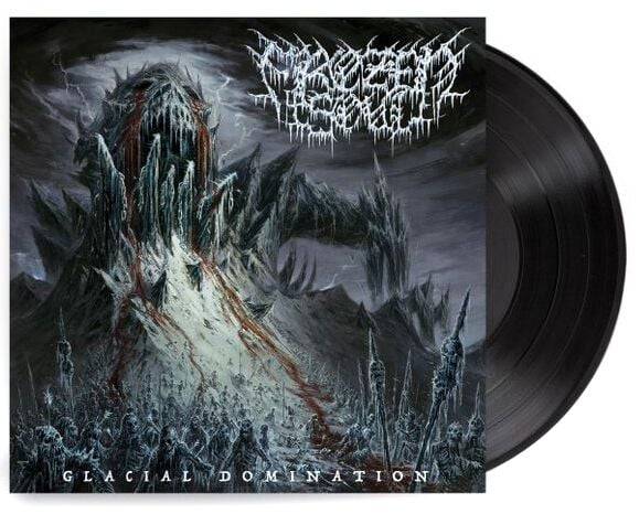EMP "Glacial domination" LP schwarz von Frozen Soul