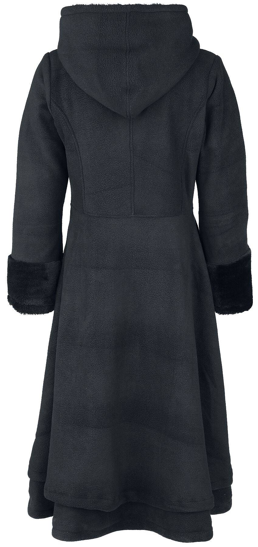 EMP "Gloaming Coat" Mantel Schwarz Von Vixxsin