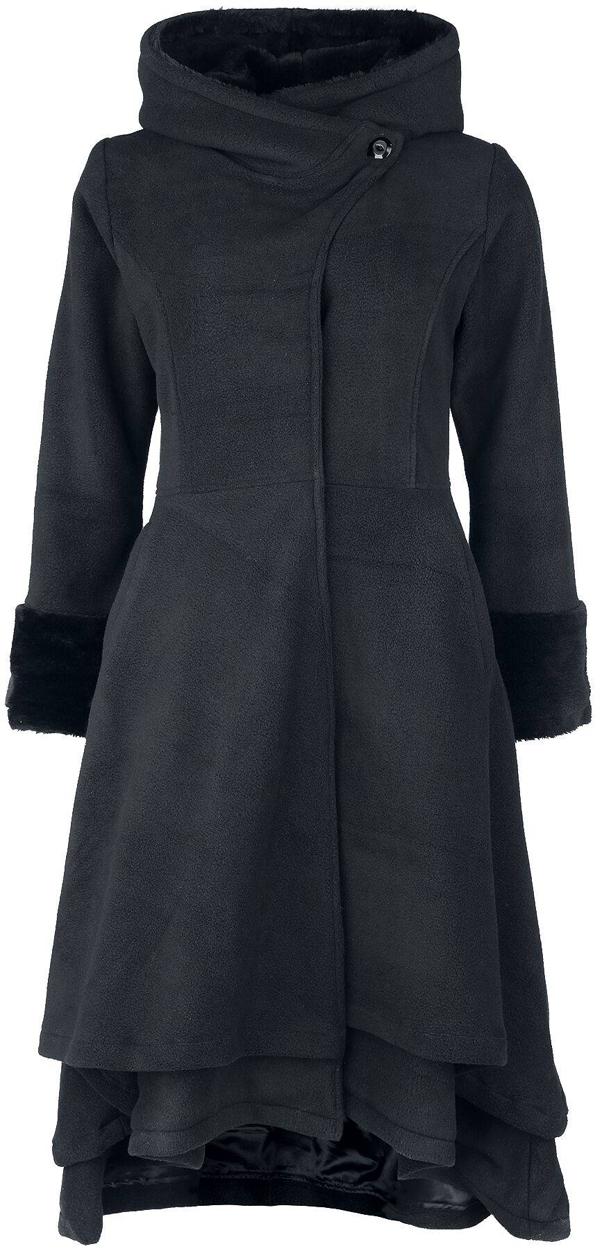 EMP "Gloaming Coat" Mantel schwarz von Vixxsin