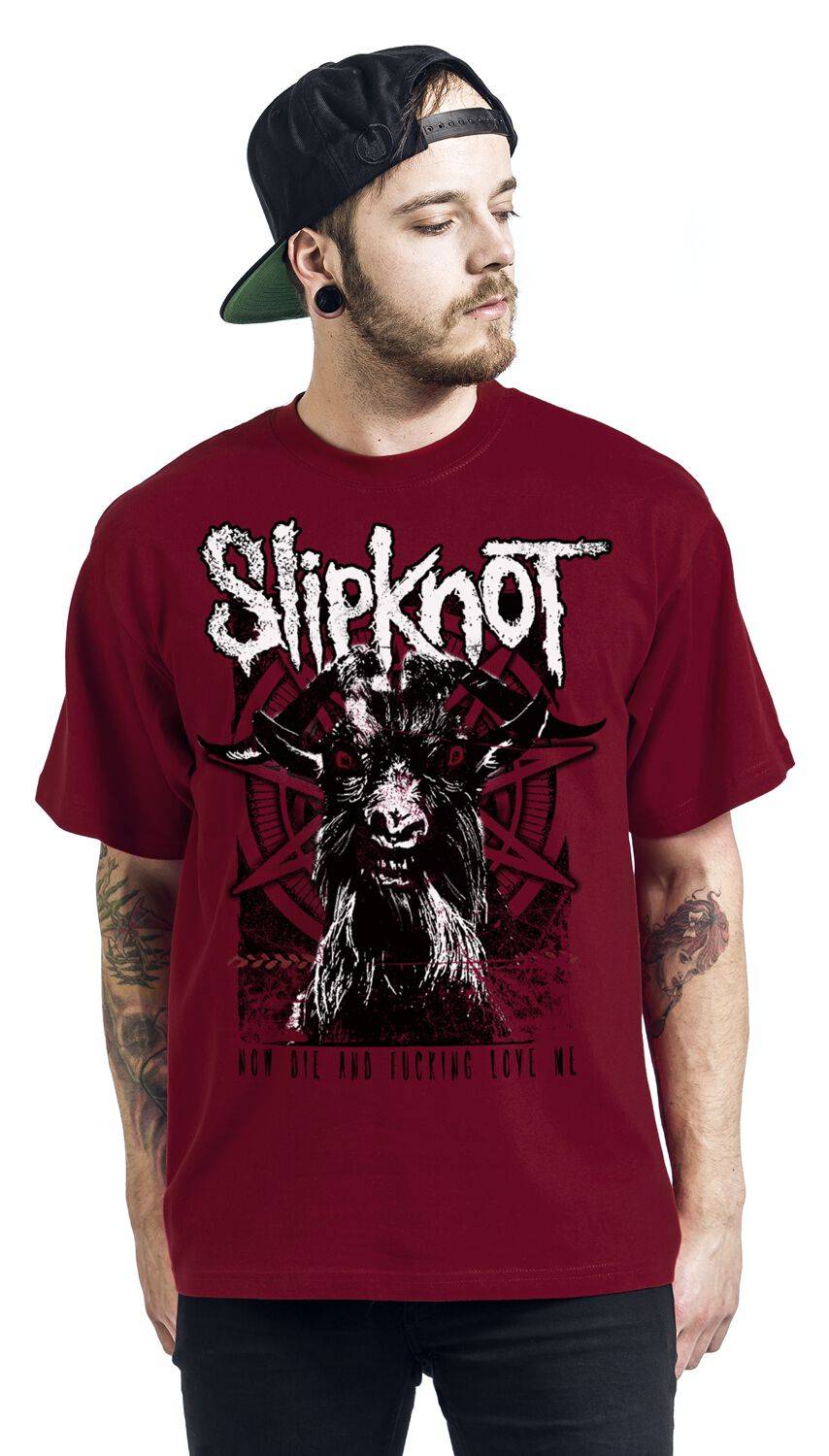 EMP "Goat" T-Shirt Rot Von Slipknot