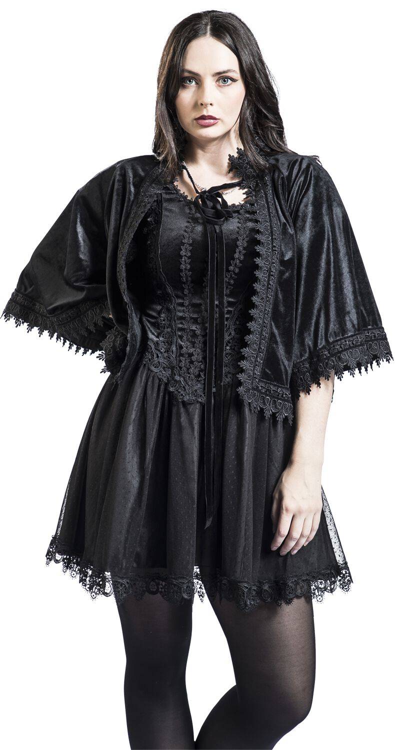EMP "Gothic Cape" Cape Schwarz Von Sinister Gothic