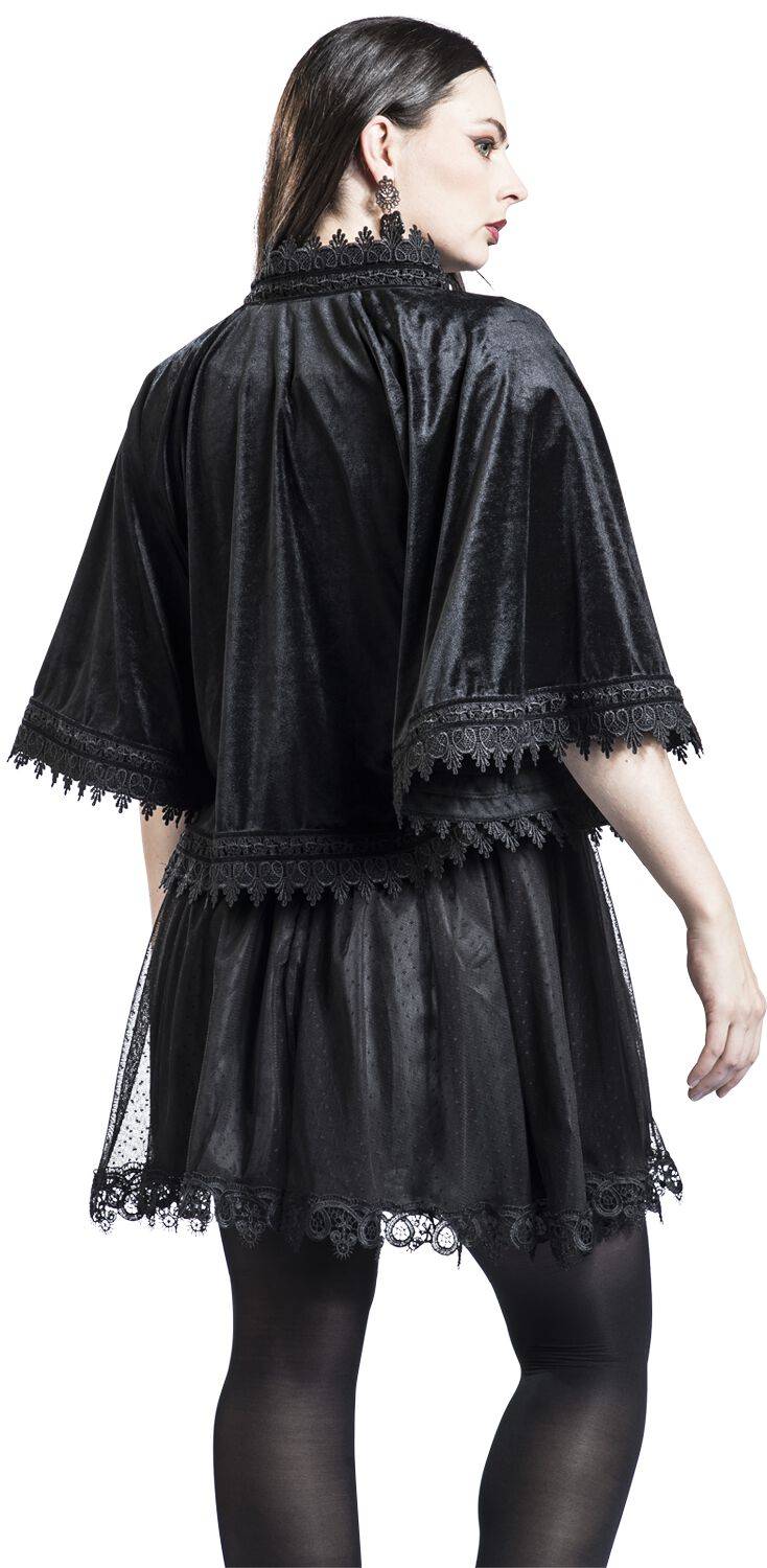 EMP "Gothic Cape" Cape Schwarz Von Sinister Gothic