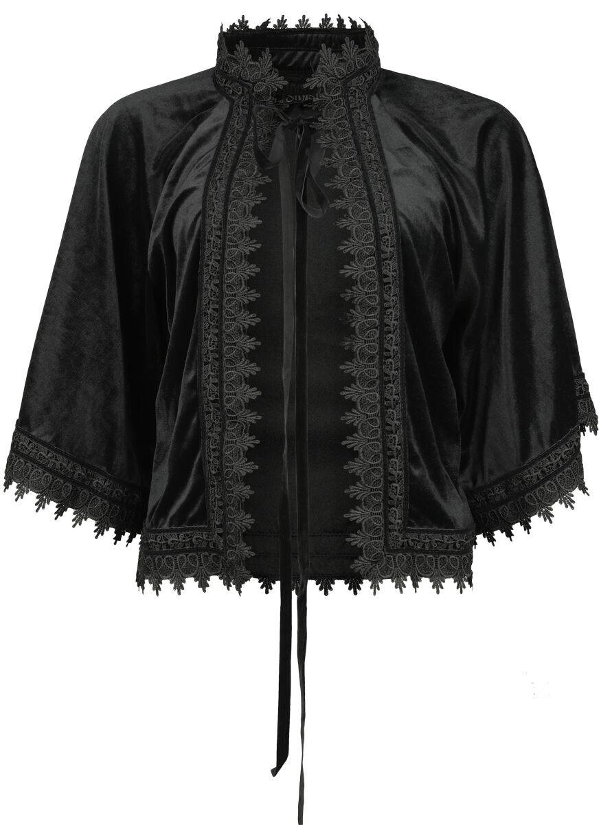EMP "Gothic Cape" Cape schwarz von Sinister Gothic
