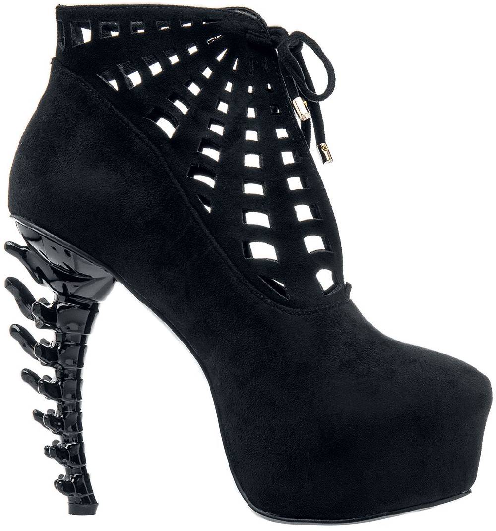 EMP "Gothic Pumps" High Heel Schwarz Von Ocultica