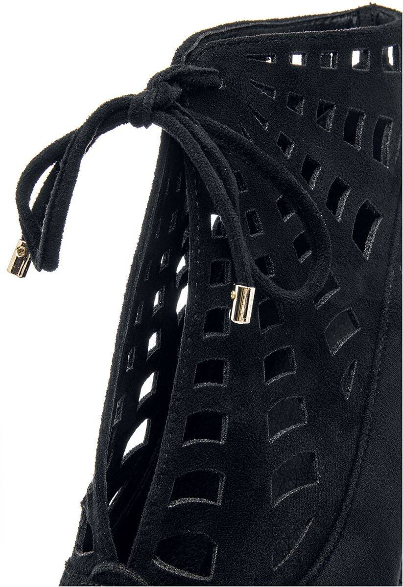 EMP "Gothic Pumps" High Heel Schwarz Von Ocultica