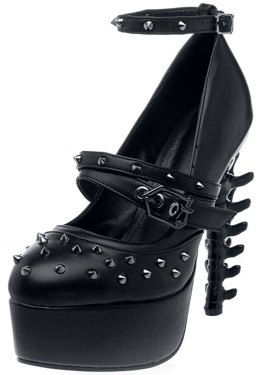 EMP "Gothic Pumps" High Heel schwarz von Ocultica