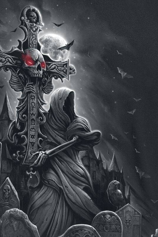 EMP "Grave Walker" T-Shirt Schwarz Von Spiral