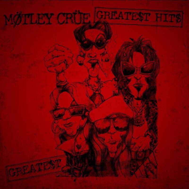 EMP "Greatest hits" LP von Mötley Crüe