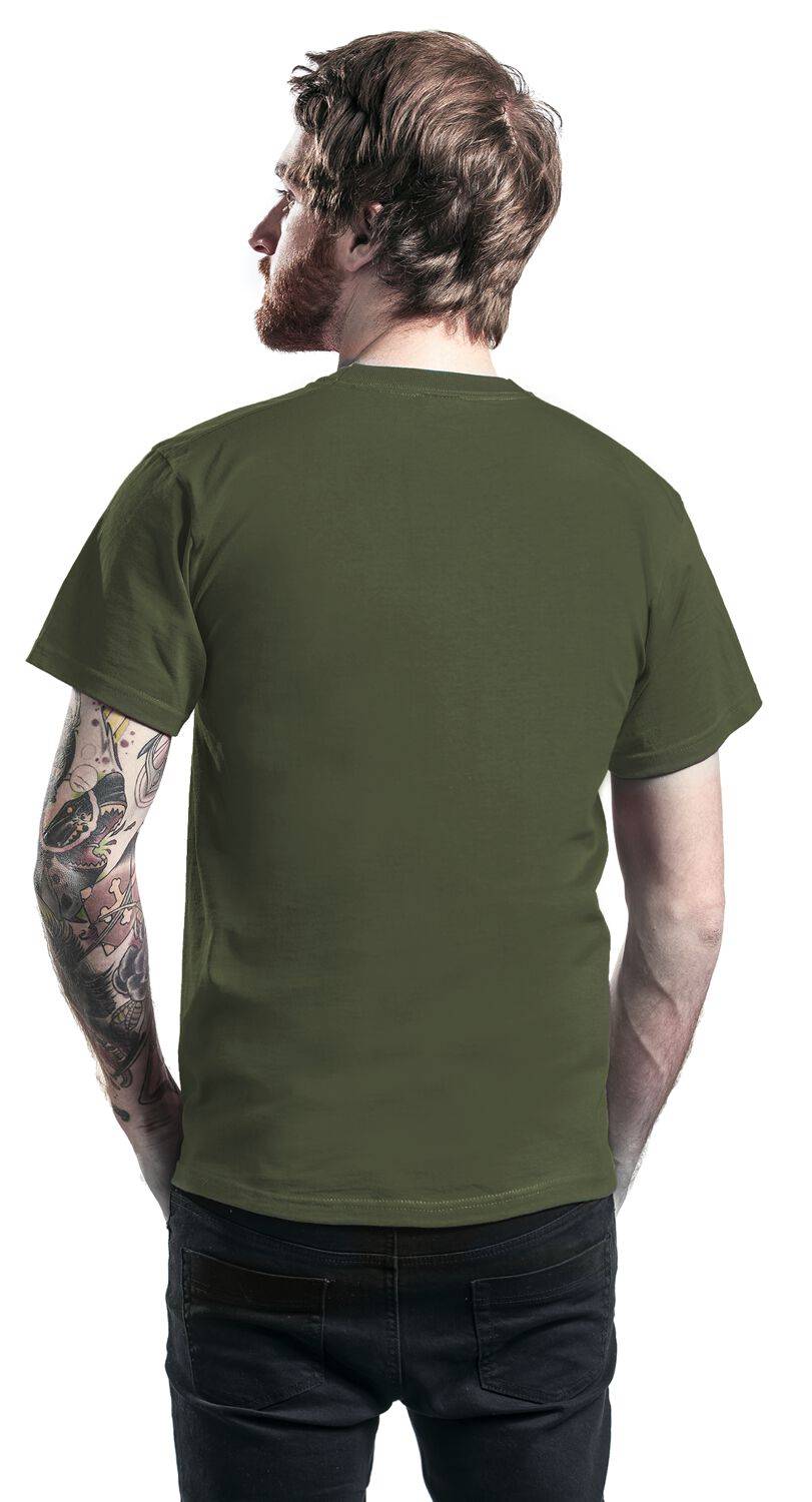 EMP "Green Symbols" T-Shirt Oliv Von Led Zeppelin
