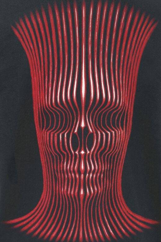 EMP "Grid Skull" T-Shirt Schwarz Von Tool