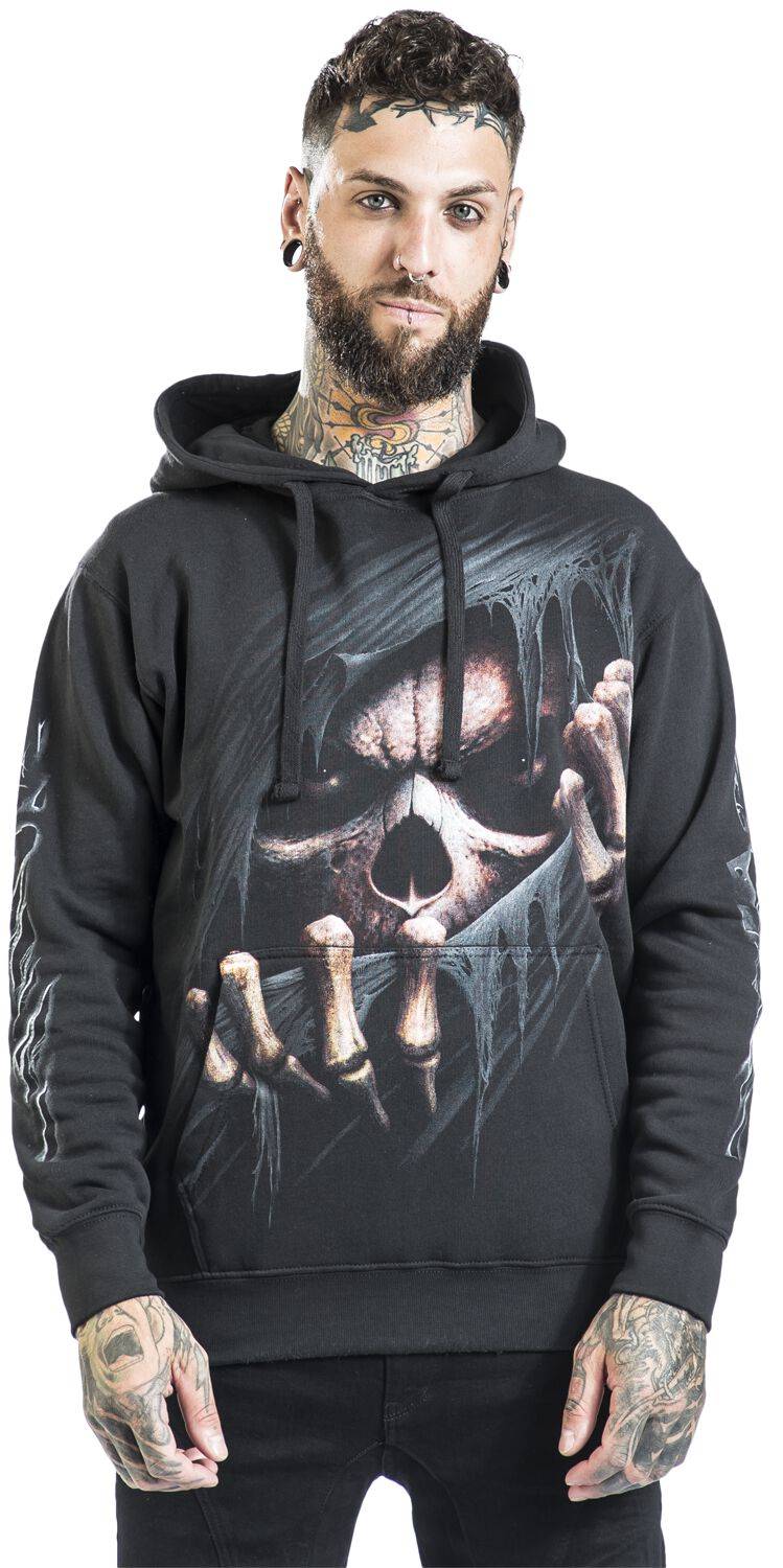EMP "Grim Ripper" Kapuzenpullover Schwarz Von Spiral