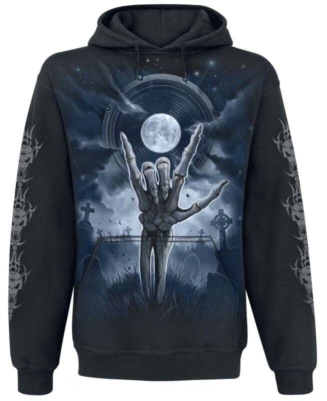 EMP "Grim Rocker" Kapuzenpullover schwarz von Spiral