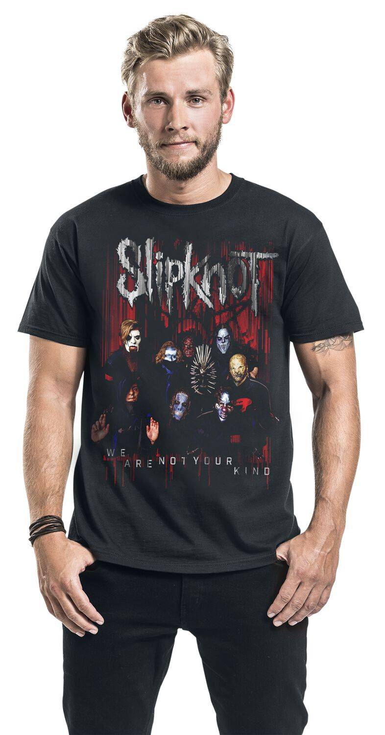 EMP "Group Photo" T-Shirt Schwarz Von Slipknot