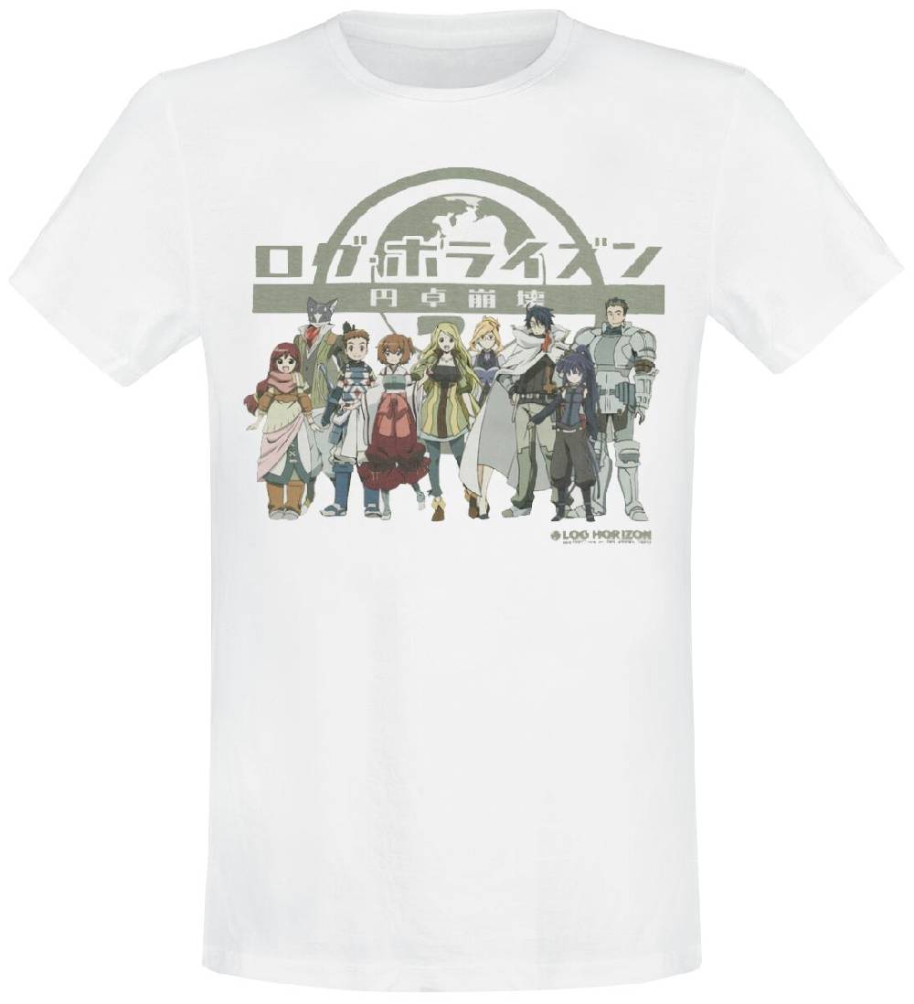 EMP "Group" T-Shirt weiß von Log Horizon