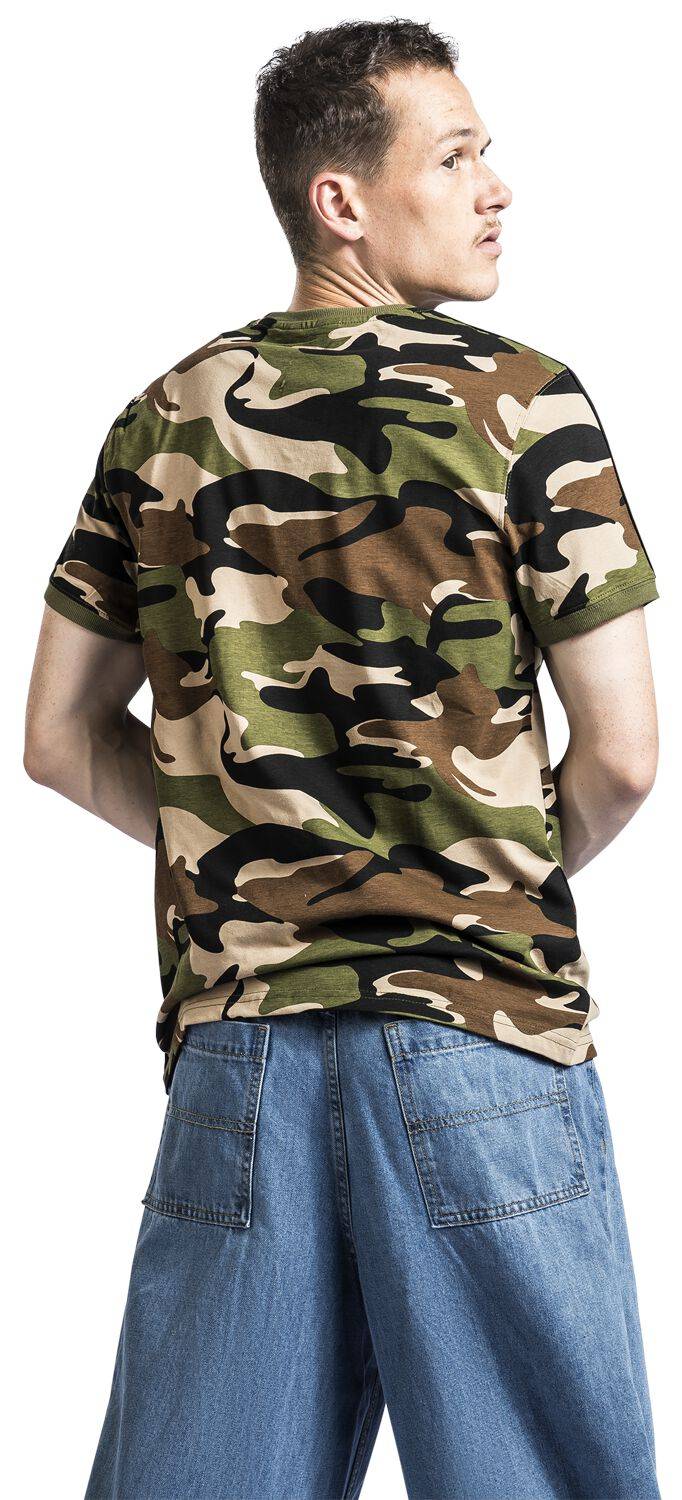 EMP "GUNNISTA" T-Shirt Woodland Von Lonsdale London