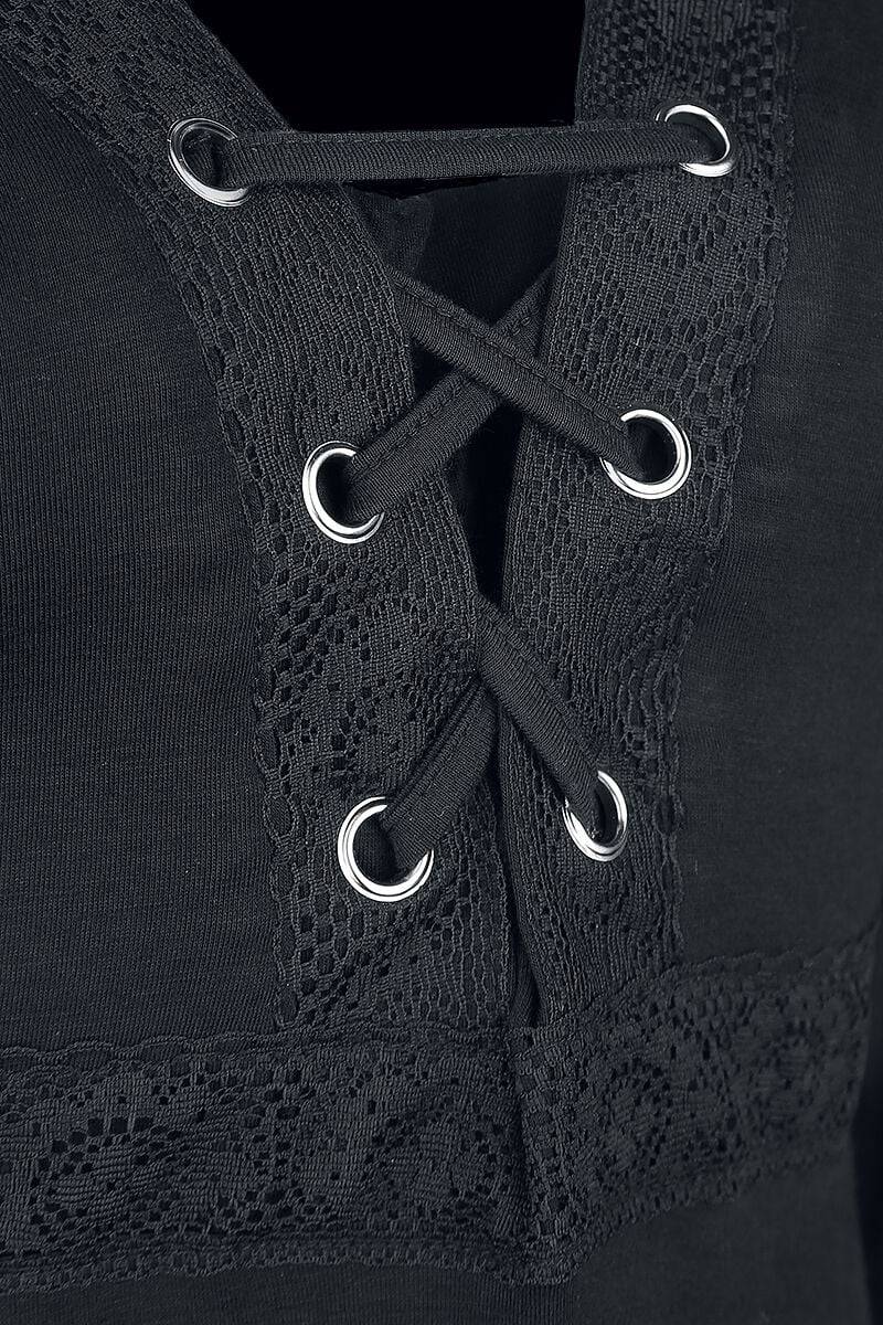 EMP "Haily Top" Langarmshirt Schwarz Von Innocent