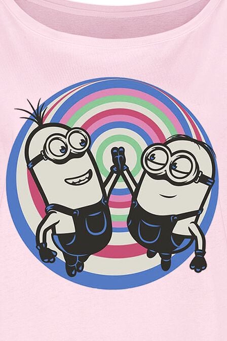 EMP "Handshake" T-Shirt Rosa Von Minions