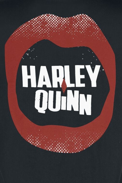 EMP "Harley Quinn" T-Shirt Schwarz Von Batman