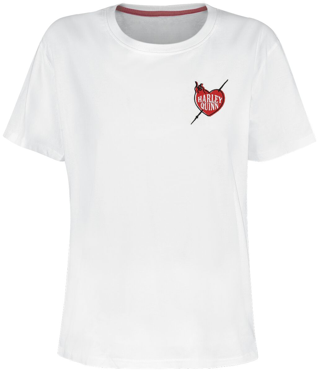 EMP "Harley Quinn" T-Shirt weiß von Batman