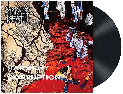 EMP "Harmony corruption" LP von Napalm Death