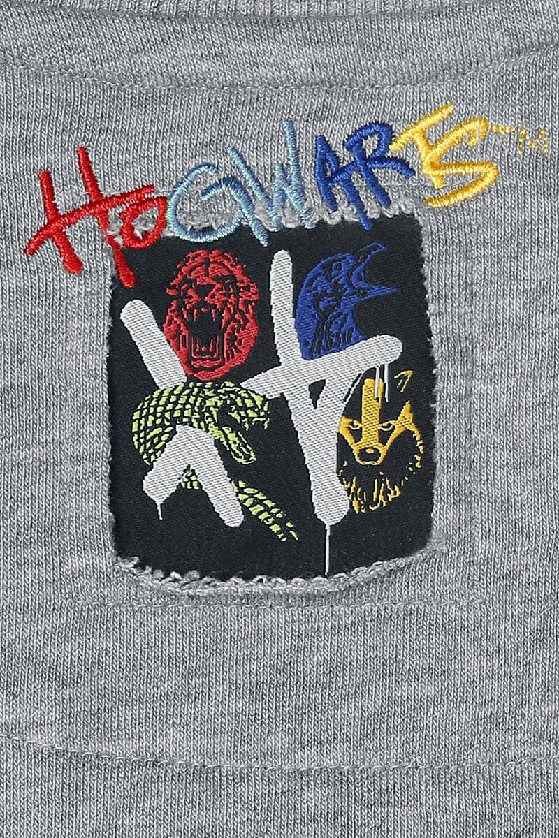 EMP "Häuser" Sweatshirt Hellgrau Von Harry Potter