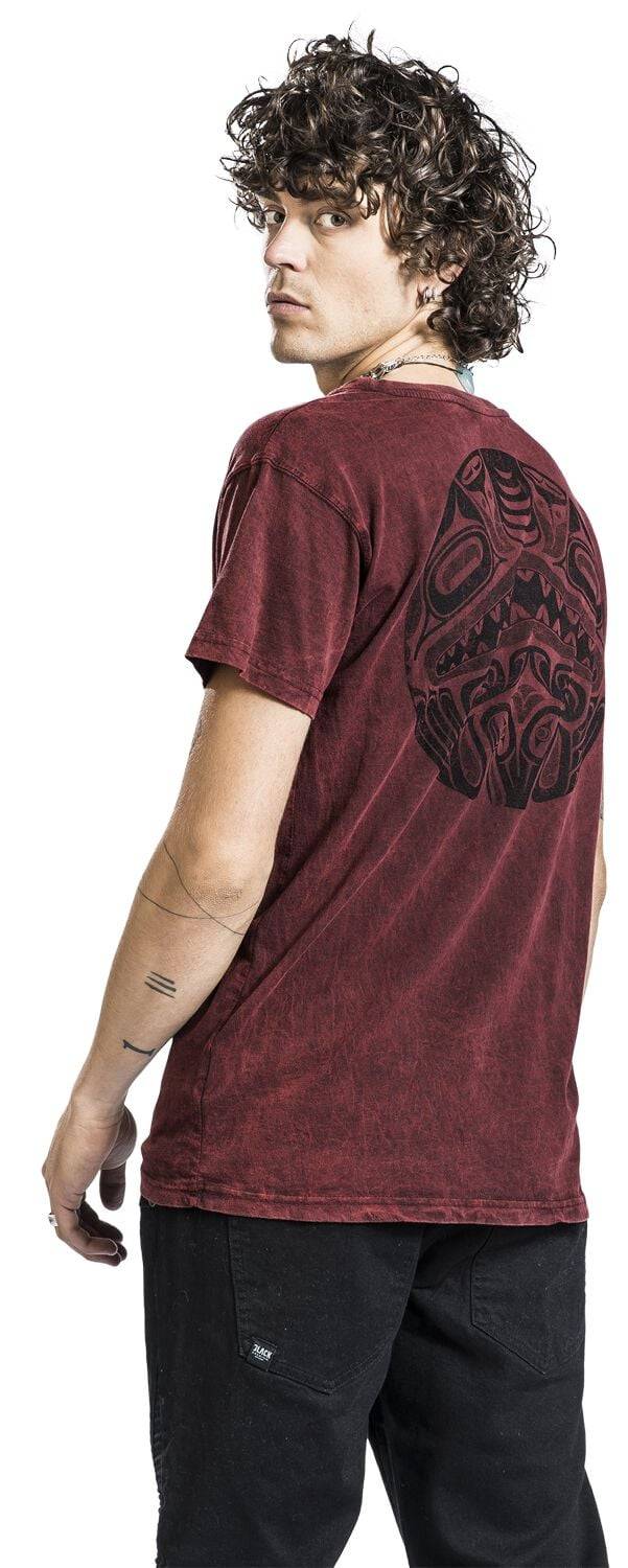EMP "Hawaiian Mask" T-Shirt Rot Von Outer Vision
