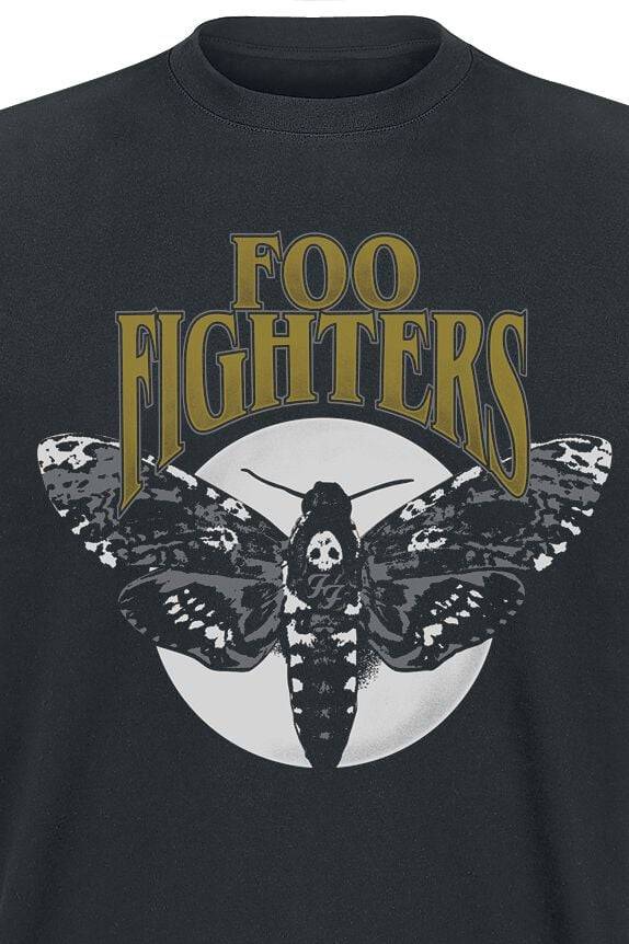 EMP "Hawk Moth" T-Shirt Schwarz Von Foo Fighters