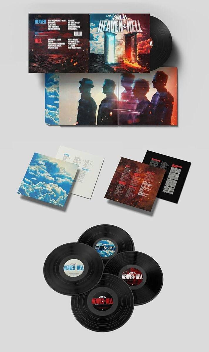 EMP "Heaven :X: hell" LP von Sum 41