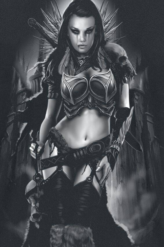 EMP "Hel" T-Shirt Schwarz Von Toxic Angel