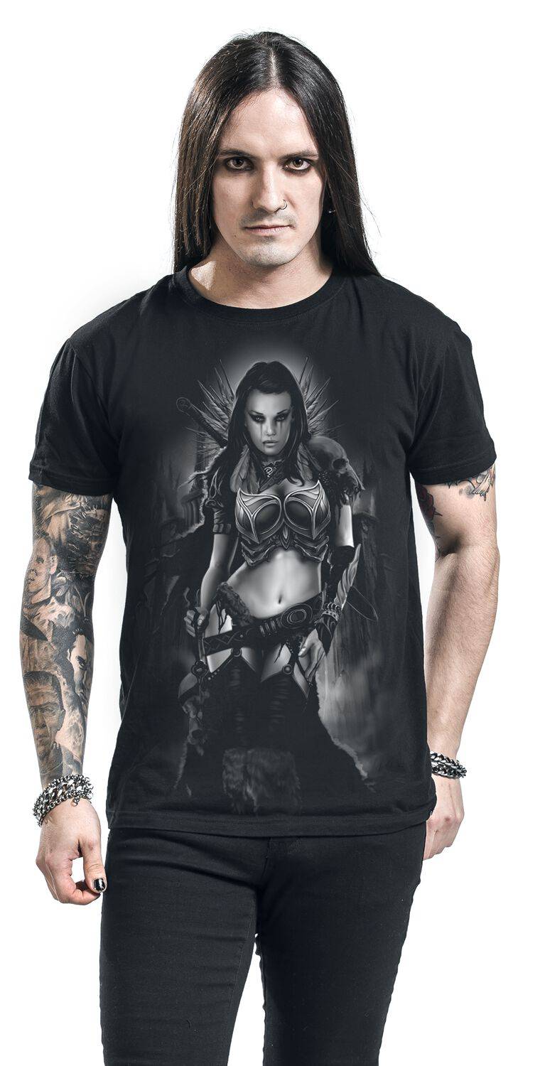 EMP "Hel" T-Shirt Schwarz Von Toxic Angel
