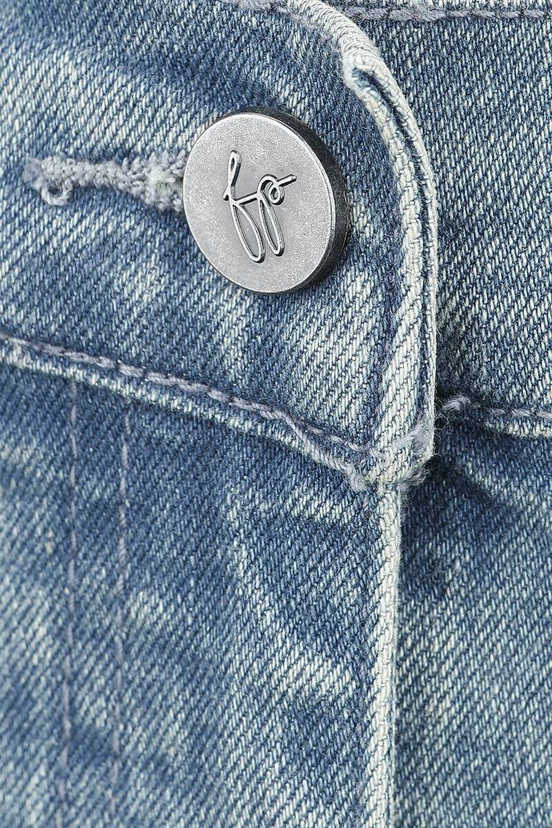 EMP "Helena" Kurzer Rock Blau Von Forplay