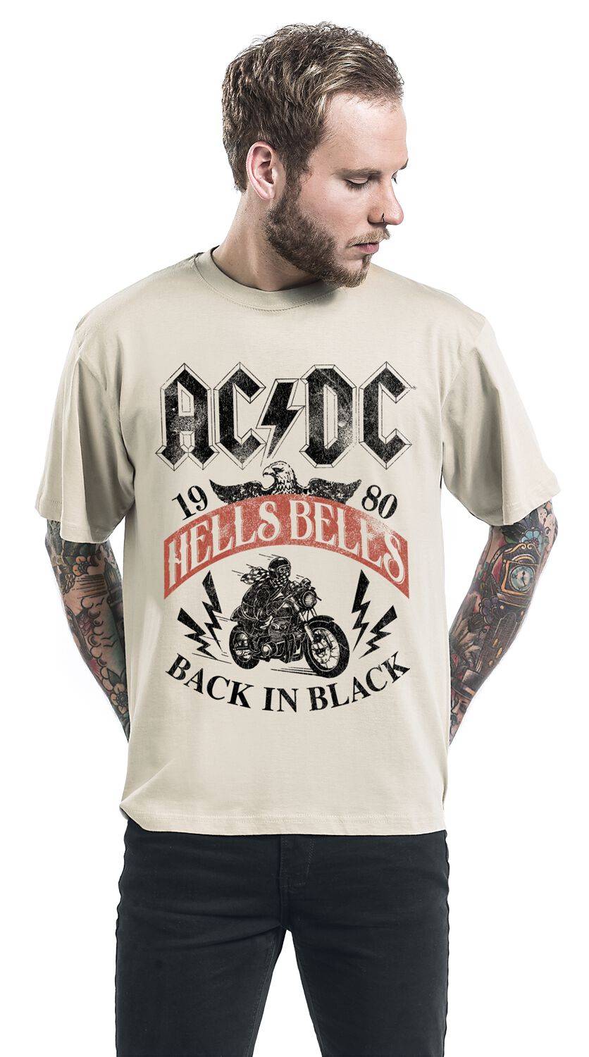 EMP "Hells Bells 1980" T-Shirt Beige Von AC/DC