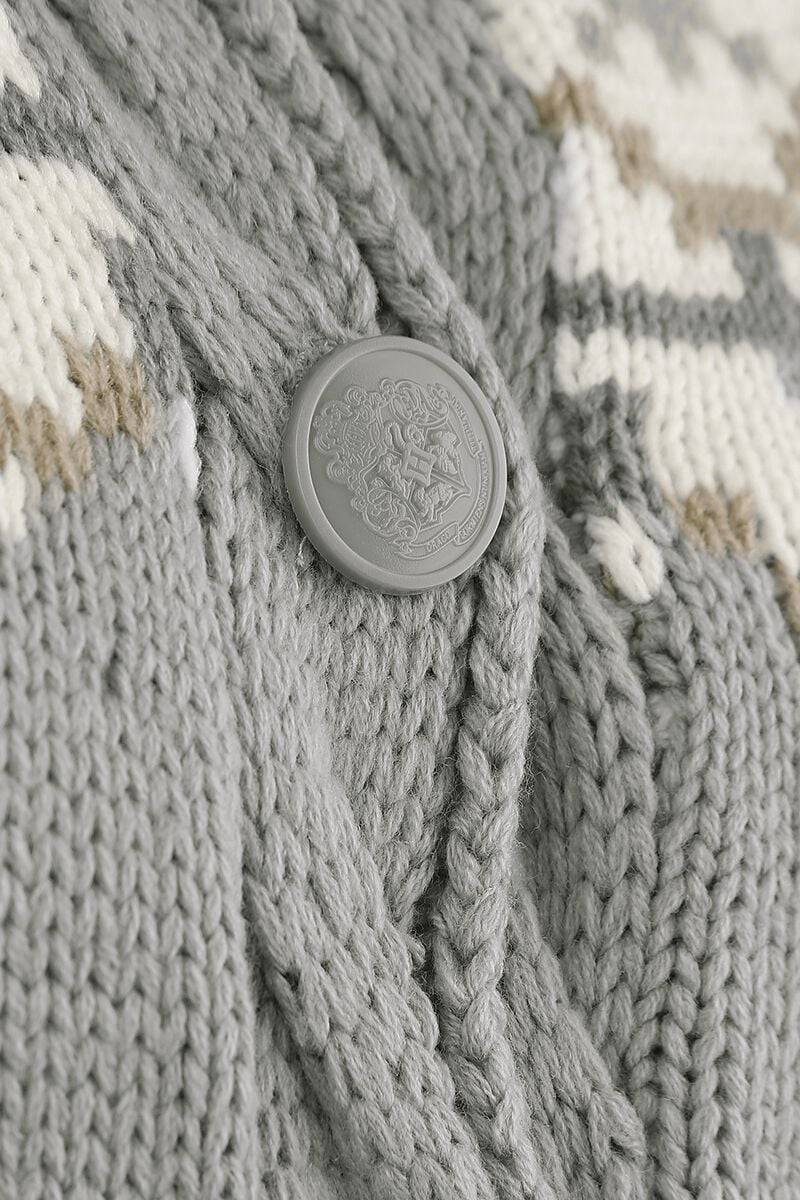 EMP "Hermine" Cardigan Grau/beige Von Harry Potter