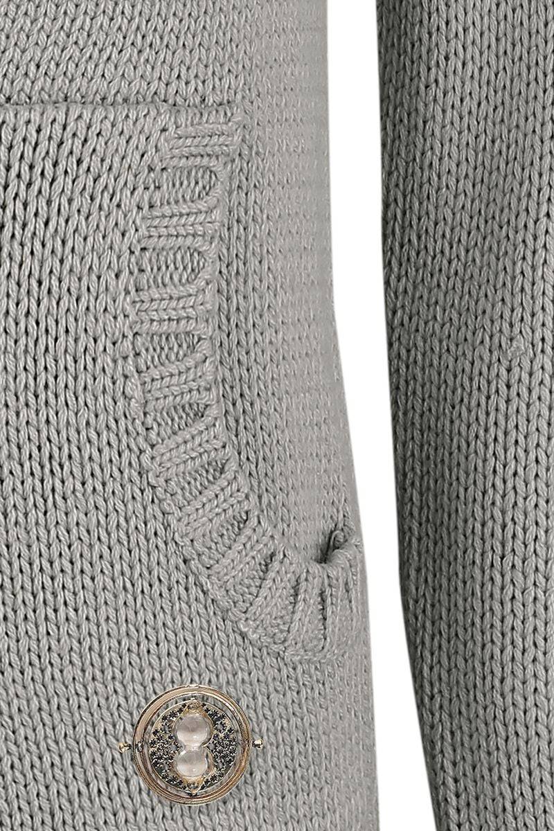 EMP "Hermine" Cardigan Grau/beige Von Harry Potter