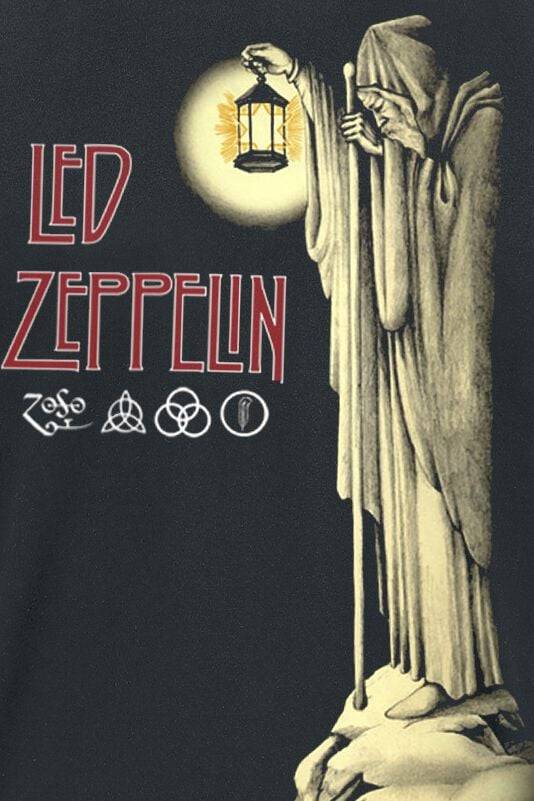 EMP "Hermit" T-Shirt Schwarz Von Led Zeppelin