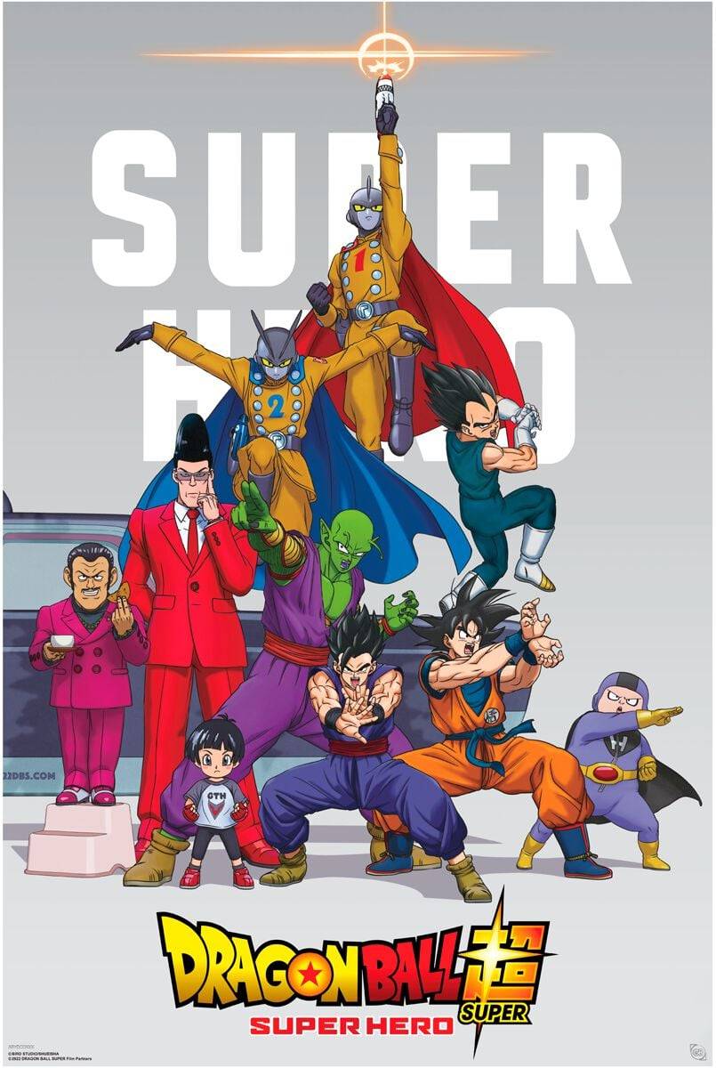 EMP "Hero - Group" Poster multicolor von Dragon Ball