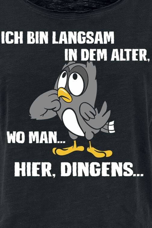 EMP "Hier Dingens" T-Shirt Schwarz Von Tierisch