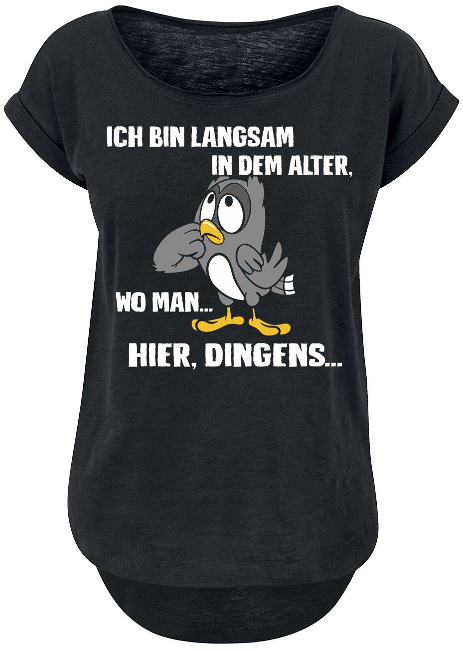 EMP "Hier dingens" T-Shirt schwarz von Tierisch