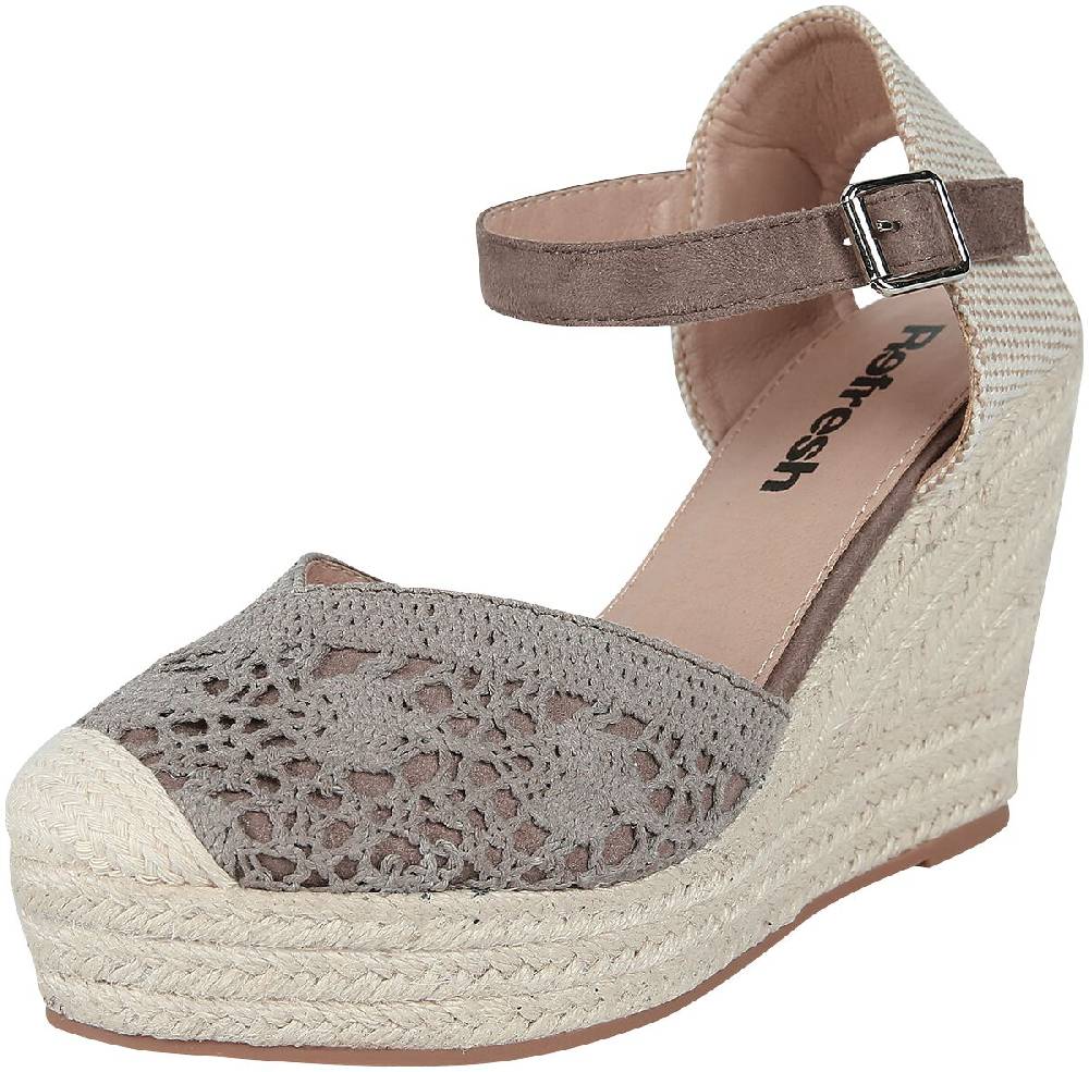 EMP "High Heel Sandale" High Heel beige von Refresh