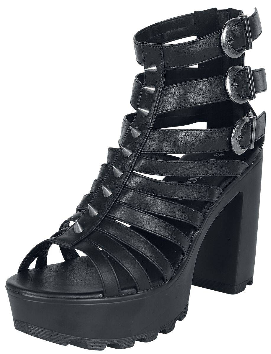 EMP High Heel schwarz von Gothicana by EMP