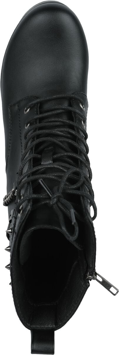 EMP High Heel Schwarz Von Rock Rebel By EMP