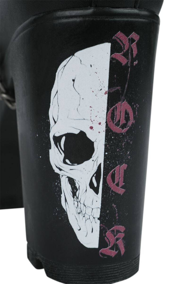 EMP High Heel Schwarz Von Rock Rebel By EMP